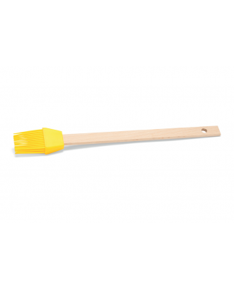 Pensula pentru patiserie, cu peri din silicon galben,  27 cm - PATISSE